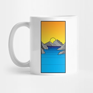 Orange skies Mug